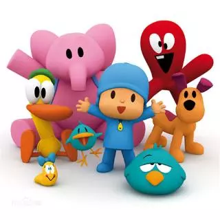 Thú nhồi bông Pocoyo Elly Pato Loula làm đồ chơi cho trẻ em