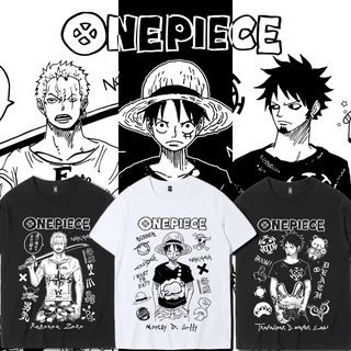 BST áo Thun One Piece Luffy T-shirt Zoro Law anime manga mẫu HOT độc đẹp giá rẻ