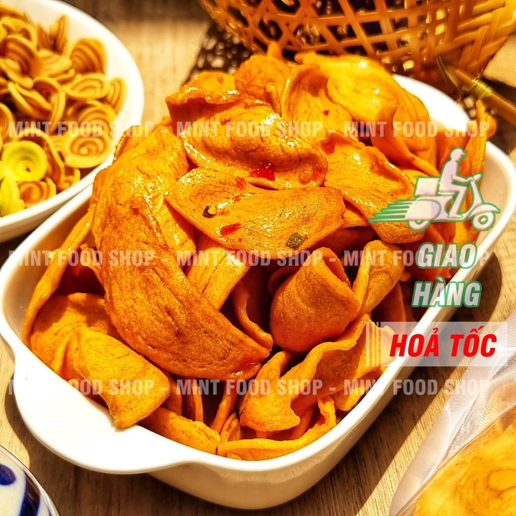 Bánh Tai Heo Sốt Mắm Ớt Cực Ngon Túi 500gr