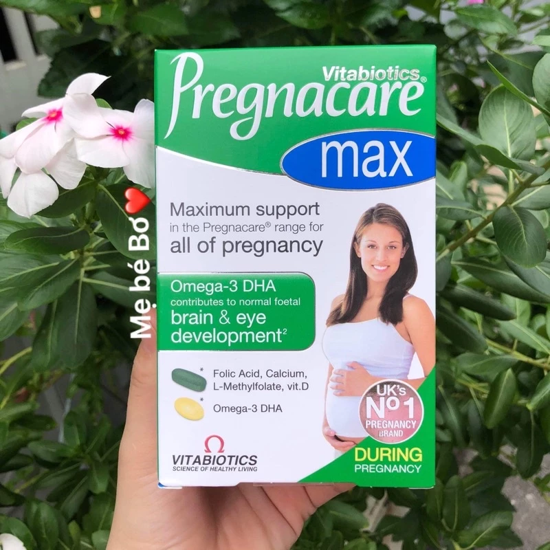 Vitamin bầu Uk Pregnacare Anh date mới