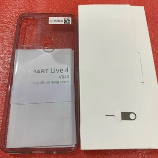 Ốp Vsmart live 4 zin new hãng full hộp kèm quy chọc sim