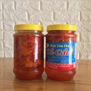 COMBO 2 HŨ MẮM TÔM CHUA DÌ CẨN - đặc sản đà nẵng siêu ngon ( hũ 500gr )