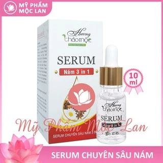 Serum ngừa nám tàn nhang, dưỡng da, chống nắng, chống lão hóa - Serum Hương Thảo Mộc 10ml - SHTMNAM10