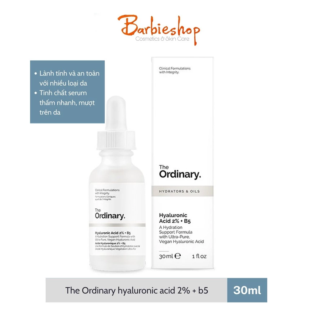 Serum The Ordinary Hyaluronic Acid 2% + B5