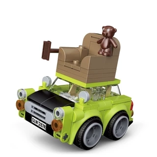 Mr Bean Mini Sofa Car Mô hình Đồ chơi Quà tặng sinh nhật cho trẻ em