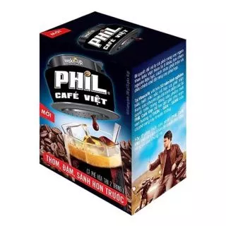 Caffe Phil cafe việt hộp 15 gói ×16g