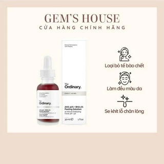 THE ORDINARY AHA 30% + BHA 2% PEELING SOLUTION TẨY TẾ BÀO CHẾT HOÁ HỌC