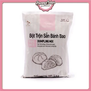 Bột Bánh Bao Trộn Sẵn Cao Cấp Hiệu Xe đạp 1kg