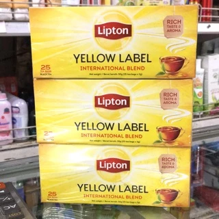 Trà Lipton Nhúng Hộp 25 Túi Lọc