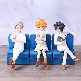 Mô Hình Nhân Vật Emma Norman Ray Phim The Promised Neverland Bằng PVC