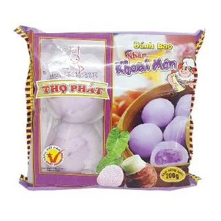 Bánh Bao Nhân Khoai Môn Thọ Phát Bịch 200G