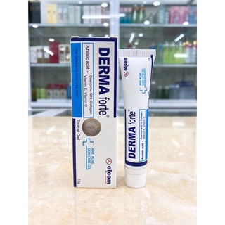 Gel Dưỡng Alcom Derma Forte Giảm Mụn, Mờ Thâm 15g Anti Acne Skin Care Gel Chính Hãng Công Ty