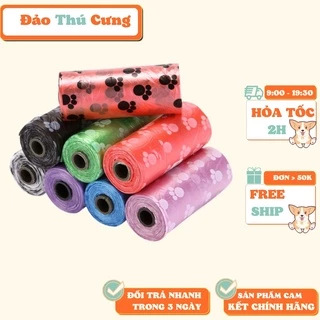 Cuộn Túi Đựng Phân Chó Mèo (15 túi/cuộn)