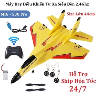 Máy Bay Điều Khiển Từ Xa ZY 530 Pro Size 44cm Xốp Siêu Nhẹ, Chống Va Đập, Chống Nước - Hàng Chuẩn Loại 1 - Bảo Hành 12T