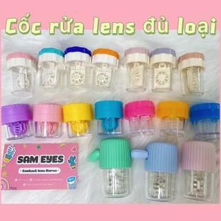 Cốc rửa lens - máy rửa lens tay vệ sinh lens- kính áp tròng