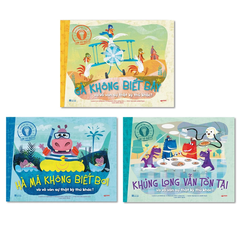 Bộ sách khoa học cho trẻ - Em có biết - Crabit Kidbooks