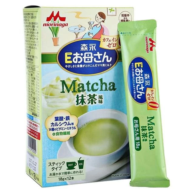 ☈▲●[XÁCH TAY NHẬT] Sữa bầu Morinaga vị trà xanh (new)