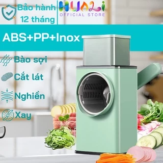 Dụng Cụ Thái Cắt Bào Sợi Rau Củ Quả Đa Năng 4 in 1 bằng thép không gỉ Cỡ Lớn