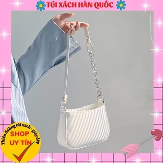 Túi Xách Nữ Đeo Chéo 🔸XẢ KHO🔸 Túi Kẹp Nách Đeo Vai Da Mềm Trơn TXHQ 74