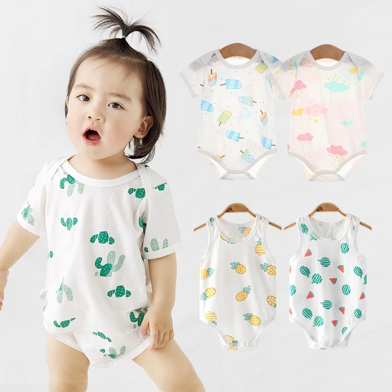 Body Chip Cộc Tay Cho Bé,Body Sơ Sinh Vải Cotton Thông Hơi Thoáng Mát Cho Bé 0-12 tháng