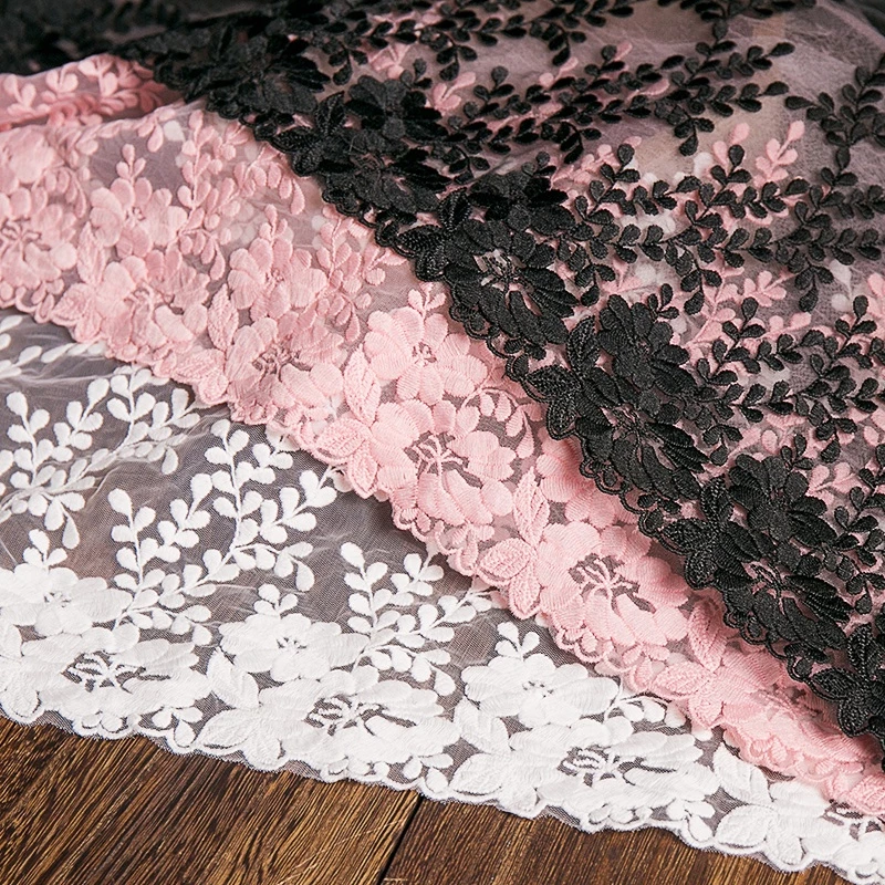 Cuộn Vải Ren Bản Rộng 30cm Dài 1 yard Dùng Làm Đồ Thủ Công / Trang Trí Váy