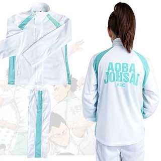 Haikyuu Aoba Johsai Đồng Phục Trường Trung Học Thể Thao Cosplay Áo Quần Trang Phục