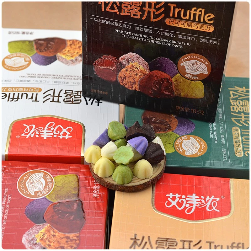 [SALE SỐC] Socola Nama Truffles Loại Mới 5 Vị Siêu Ngon - Hộp 185gr