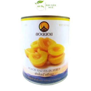 Đào Ngâm Boddob Thái Lan Hộp 820g Mít Tây - giòn, ngon, giá rẻ