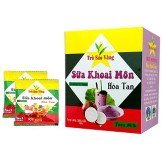 SỮA KHOAI MÔN HỘP - 13 GÓI X 15G