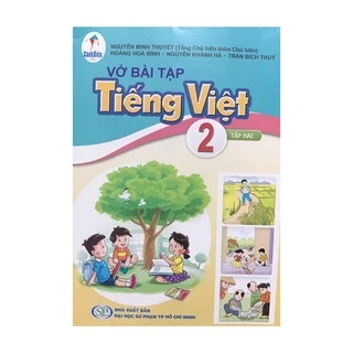 Sách Cánh diều, Vở bài tập Tiếng Việt 2 tập hai +Bán kèm 1 cuốn Bé tập tô màu 15k