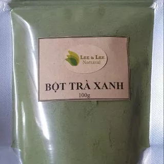 100g bột trà xanh nguyên chất