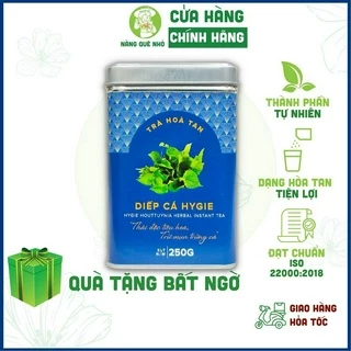 Bột Diếp Cá Hòa Tan Hygie Không Tanh Giảm Nhiệt Miệng Hỗ Trợ Tiêu Hóa Giảm Táo Bón Trĩ Từ Dịch Chiết Giấp Cá Tươi250g