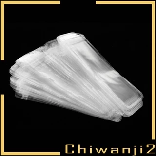 [Chiwanji2] 50 Túi đóng gói trong suốt Túi tự dính có lỗ treo 1