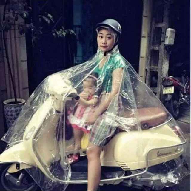 Áo mưa trong suốt một đầu (Hàng Đẹp)