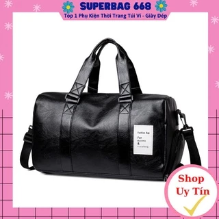 Túi Xách Du Lịch Da Size Lớn Thể Thao Da Cao Cấp Có Ngăn Đựng Giày Superbag 265