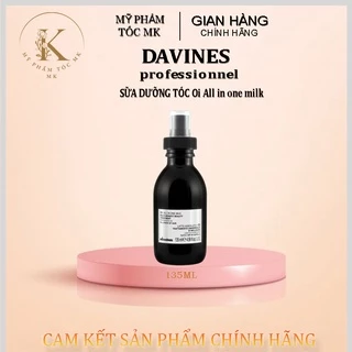 Xịt dưỡng Davines Oi All in one milk Sữa dưỡng tóc 135ml