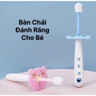 Bàn chải đánh răng cho bé 360 độ Bàn chải Nano siêu mềm xoay 360° Giúp bé vệ sinh răng miệng hiệu quả