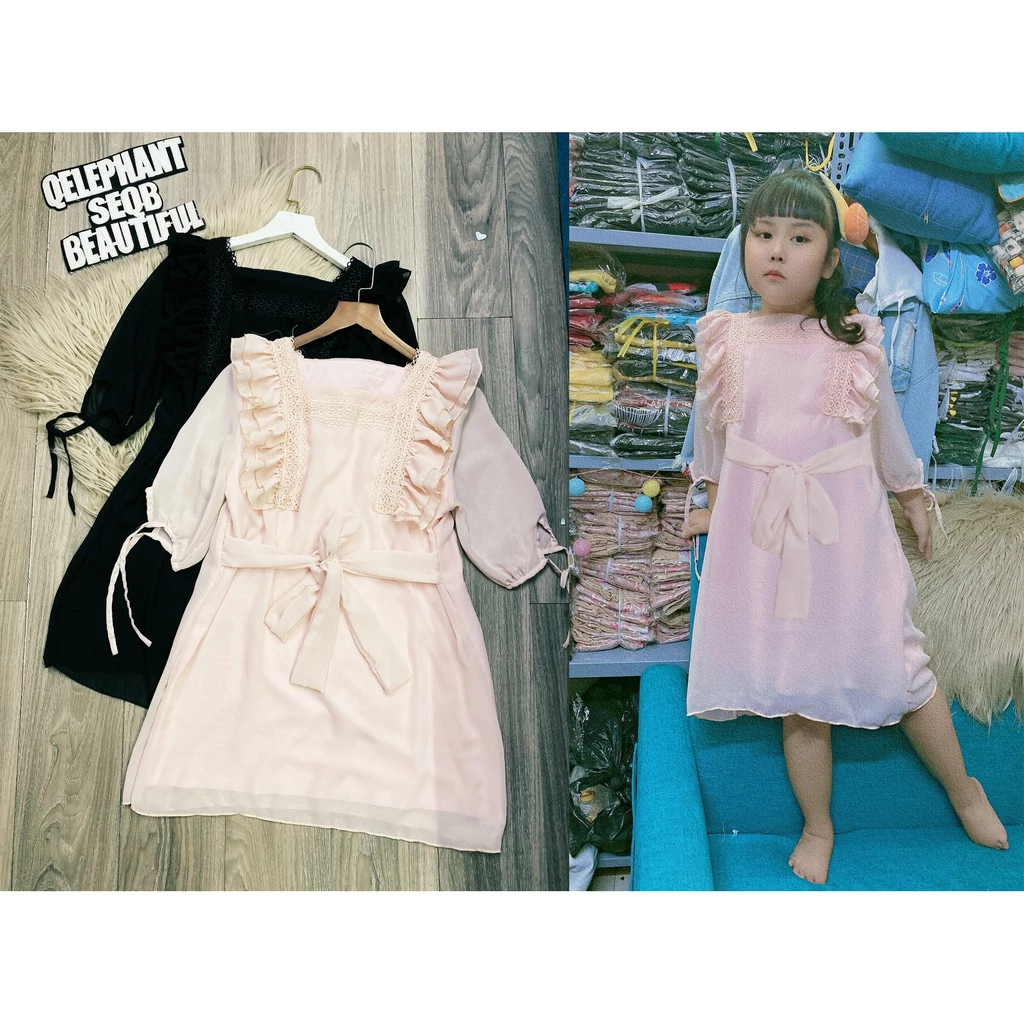 đầm bé gái 5-14 tuổi