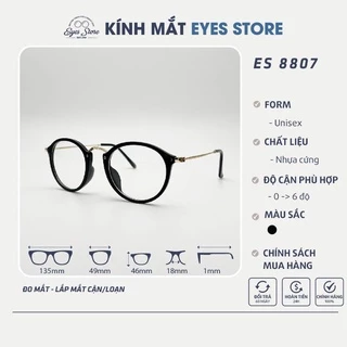 Gọng Kính Cận Nữ EYESSTORE 8807 Hợp Kim