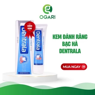 Kem Đánh Răng Lion Dentrala Bạc Hà Ngừa Sâu Răng Hàn Quốc_Vệ Sinh Răng Miệng Diệt Khuẩn 120g