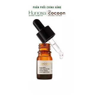 Dung dịch chấm mụn bí đao Cocoon sạch mụn & mờ thâm 5ml - HUNOXA