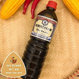 Nước tương nhật bản Kikkoman- chai 1 lít