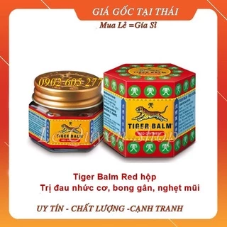 [Chính hãng] Dầu Cù Là Con Hổ Đỏ Tiger Balm Thái Lan 19,4gr