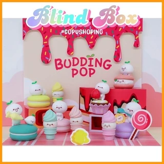 (Blind box - Hộp mù) Mô hình Budding Pop Macaron Series Miniso