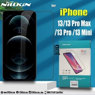 KÍNH CƯỜNG LỰC IPHONE 13 - 13 PRO - 13 PRO MAX - 13 MINI NILLKIN CP+PRO 2.5D CHÍNH HÃNG