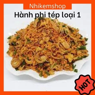 Hũ muối hành phi tôm ăn kèm bánh tráng 200gram