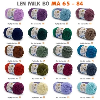 Len Milk Bò 50gr mã (65-84)