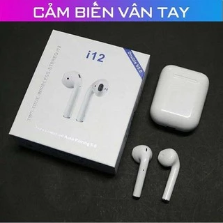 [ GIÁ HUỶ DIỆT] Tai Nghe Bluetooth 5.0 i12 TWS [CẢM ỨNG VÂN TAY] (Màu trắng)