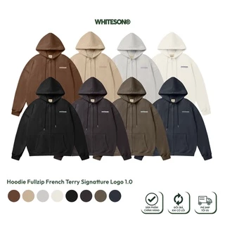 ÁO HOODIE FULLZIP FRENCH TERRY LOGO