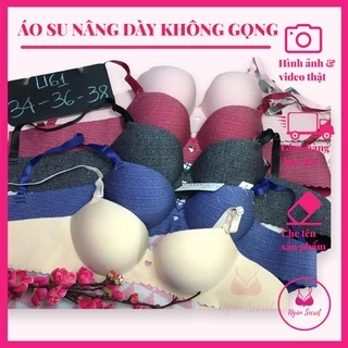 Áo lót su đúc, đệm siêu dày, không gọng nâng ngực MS:U61